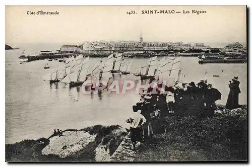 Cartes postales Cote d'Emeraude Saint Malo