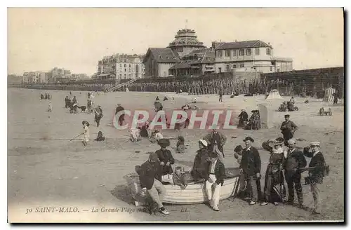 Cartes postales Saint Malo La Grande Plage