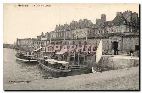 Cartes postales St Malo La Cate de Dinan