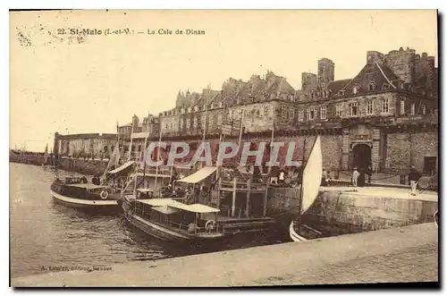 Ansichtskarte AK St Malo I et V La Cale de Dinan