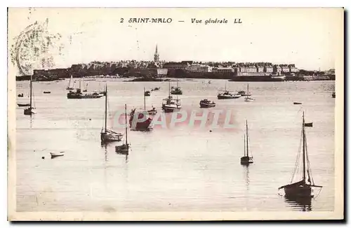 Cartes postales Saint Malo Vue Generale