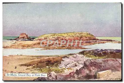 Cartes postales Saint Malo Grand Bey et Petit Bey