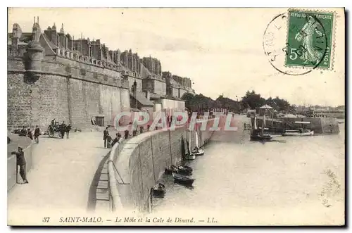 Ansichtskarte AK Saint Malo Le Mole et le Cale de Dinard