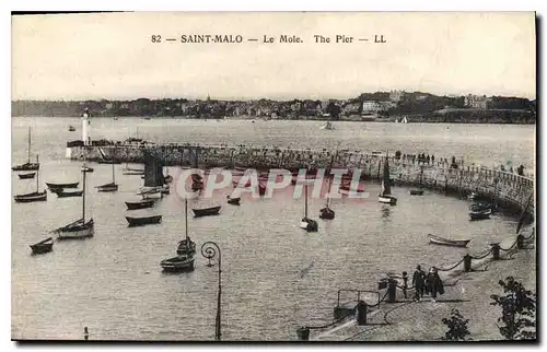 Ansichtskarte AK Saint Malo Le Mole