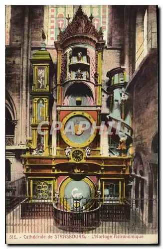 Cartes postales Cathedrale de Strasbourg L'Horloge Astronomique