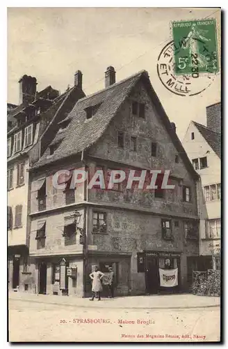 Cartes postales Strasbourg Maison Broglie