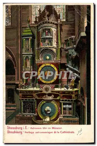 Cartes postales Strasbourg Horloge astronomique de la Cathedrale