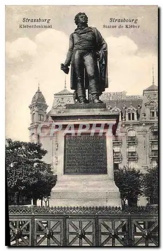 Cartes postales Strasbourg Statue de Kleber