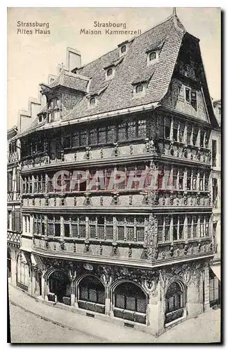 Cartes postales Strasbourg Maison Kammerzell