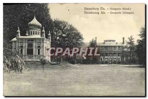 Cartes postales Strasbourg Als Orangerie Ciosque