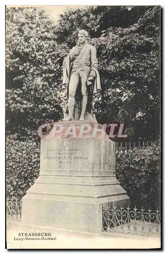 Ansichtskarte AK Strassburg Lezay Marnesia Denkmal