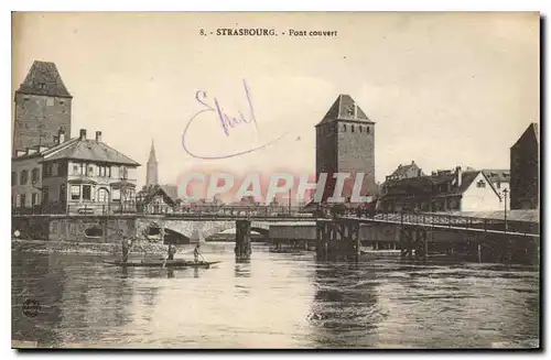 Cartes postales Strasbourg Pont Couvert