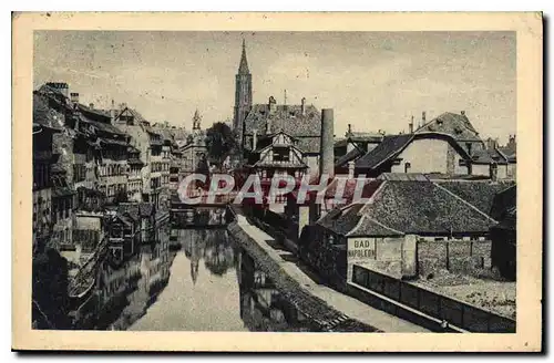 Ansichtskarte AK Strasbourg Quai de la Petite France