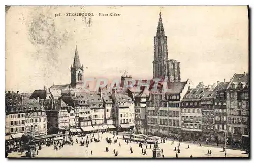 Cartes postales Strasbourg Place Kleber