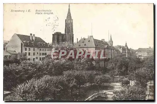 Cartes postales Strassburg Broglieplatz