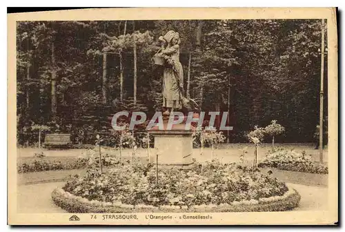 Cartes postales Strasbourg L'Orangerie Genseliesel