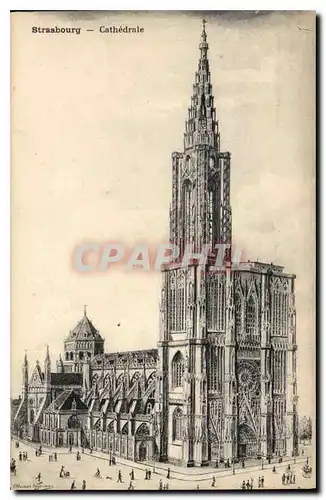 Cartes postales Strasbourg Cathedrale