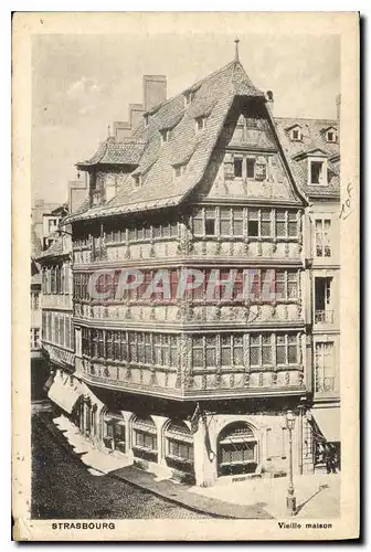 Cartes postales Strasbourg Vieille maison