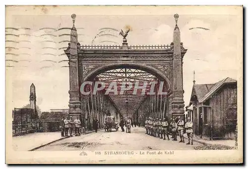 Cartes postales Strasbourg Le Pont de Kehl