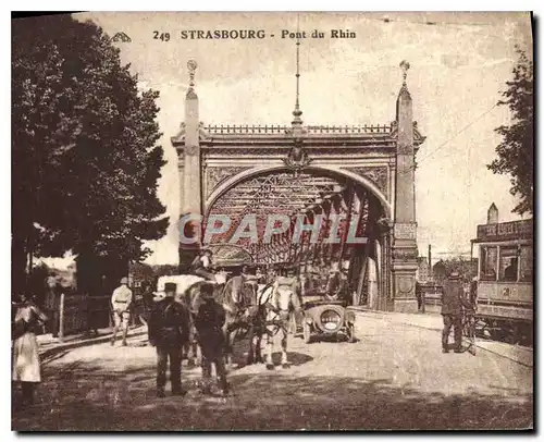 Cartes postales Strasbourg Pont du Rhin