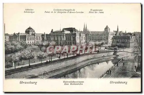 Cartes postales Strasbourg Rue Hohenlohe