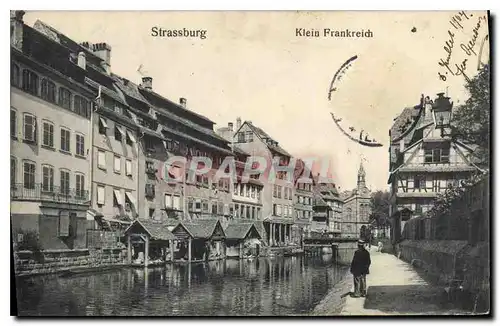 Ansichtskarte AK Strassburg Klein Frankreich