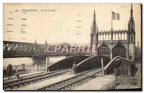 Cartes postales Strasbourg Ponts du Rhin