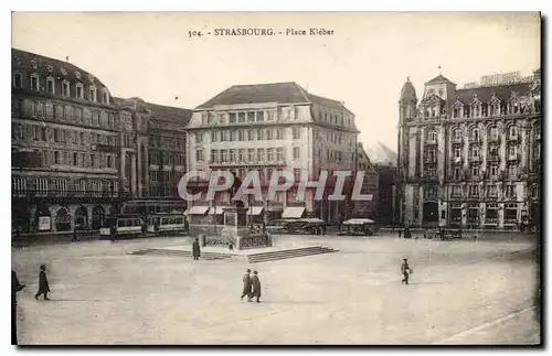 Cartes postales Strasbourg Place Kleber