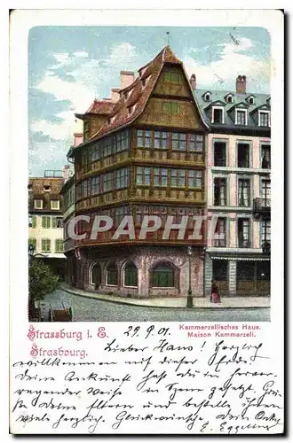 Cartes postales Strasbourg Mason Kammerzell