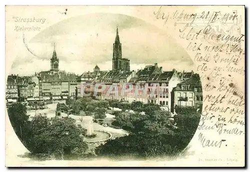 Cartes postales Strassburg Kleberplatz Carte 100