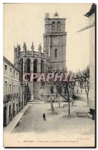 Cartes postales Beziers Abaide de la Cathedrale Saint Nazaire