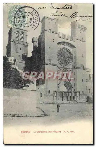 Cartes postales Beziers La Cathedrale Saint Nazaire