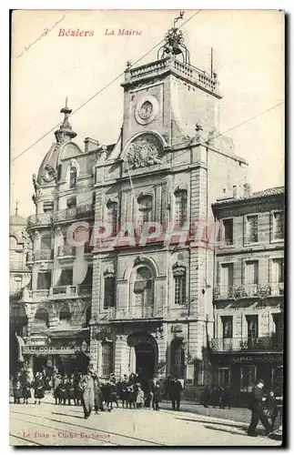 Ansichtskarte AK Beziers La Mairie