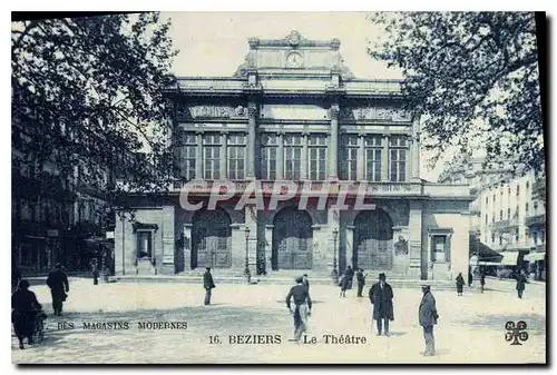 Cartes postales Beziers Le Theatre