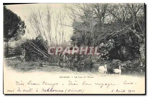 Cartes postales Beziers Le Lac du Titan