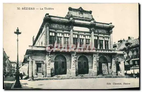 Cartes postales Beziers Le Theatre