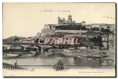 Cartes postales Beziers Vue Generale