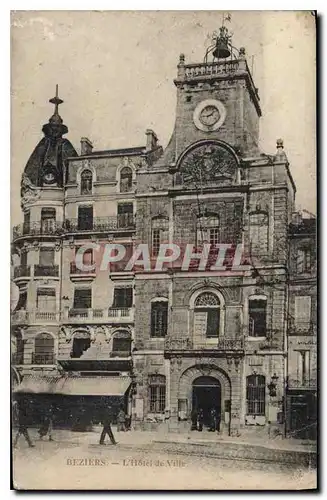 Cartes postales Beziers L'Hotel de Ville