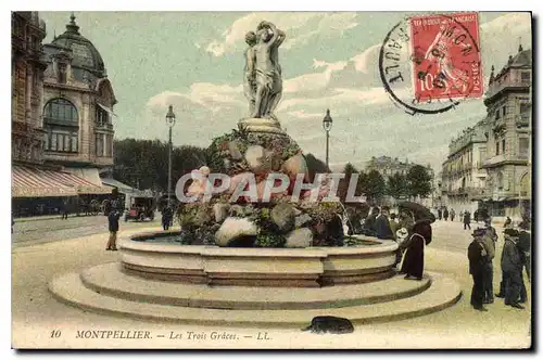 Cartes postales Montpellier Les Trois Graces