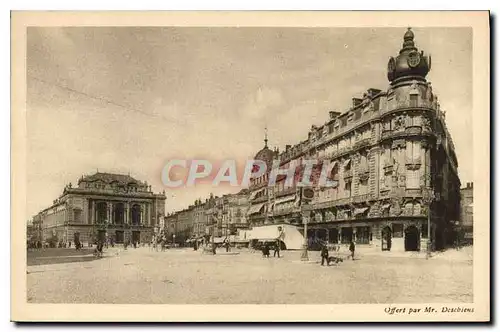 Cartes postales Montpellier La Place de la Comedie