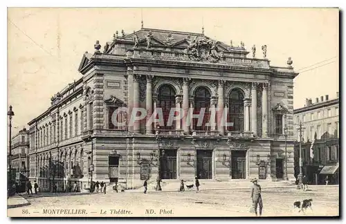 Cartes postales Montpellier Le Theatre