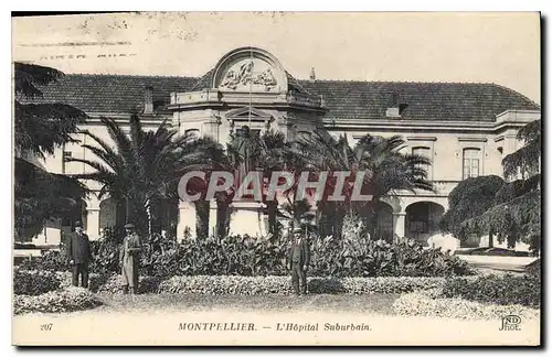 Cartes postales Montpellier L'Hopital Suburbain