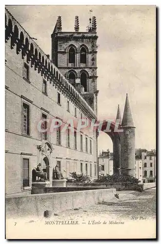 Cartes postales Montpellier L'Ecole de Medecine