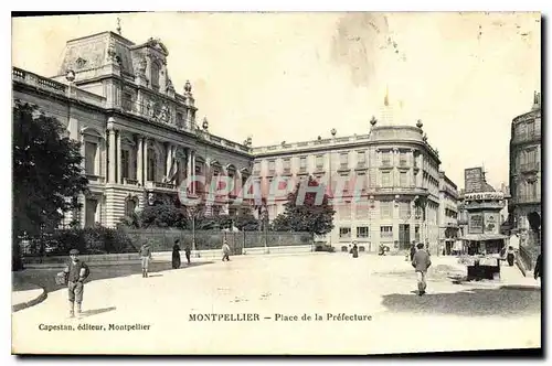 Cartes postales Montpellier Place de la Prefecture