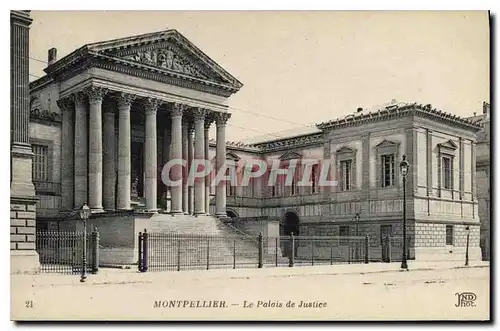 Cartes postales Montpellier Le Palais de Justice