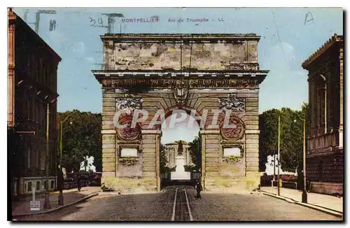 Cartes postales Montpellier Arc de Triomphe