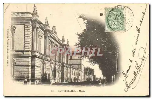 Cartes postales Montpellier Musee