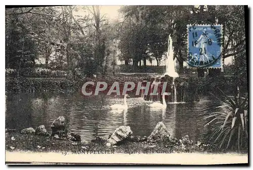 Cartes postales Montpellier Square de la Gare