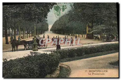 Cartes postales Montpellier La Promenade