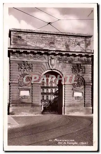 Cartes postales Montpellier Arc de Triomphe